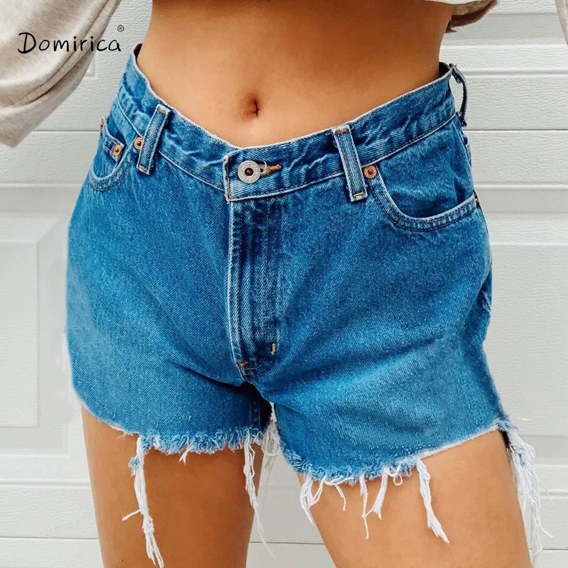 

Women's Denim Shorts Butterfly Fashion Print High Waist Jeans Korea Multiple Buttons Street Clothes Women's Shorts Summer 2021
