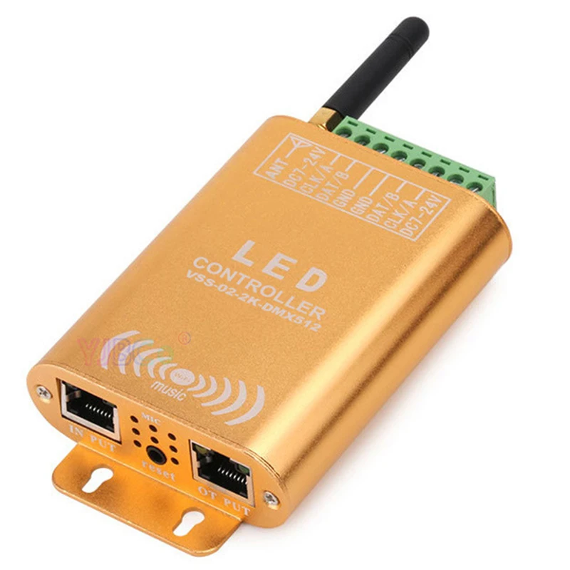 Светодиодный контроллер подключения SPI Wi Fi светодиодный цифровой адресный 2048