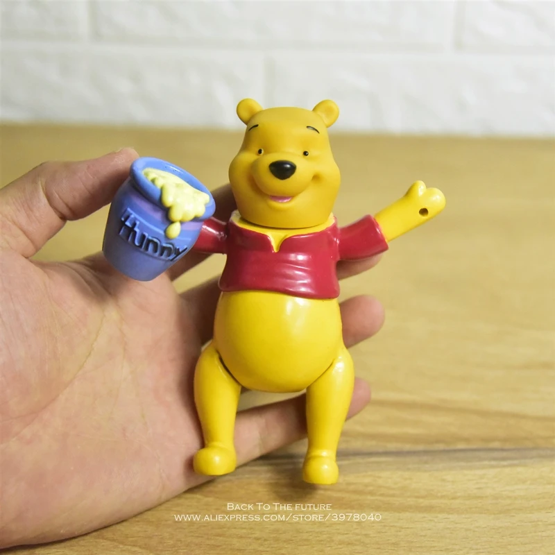 

Disney Winnie the Pooh 12cm Action Figure Anime Decoration Collection Figurine mini doll Toy model for children gift