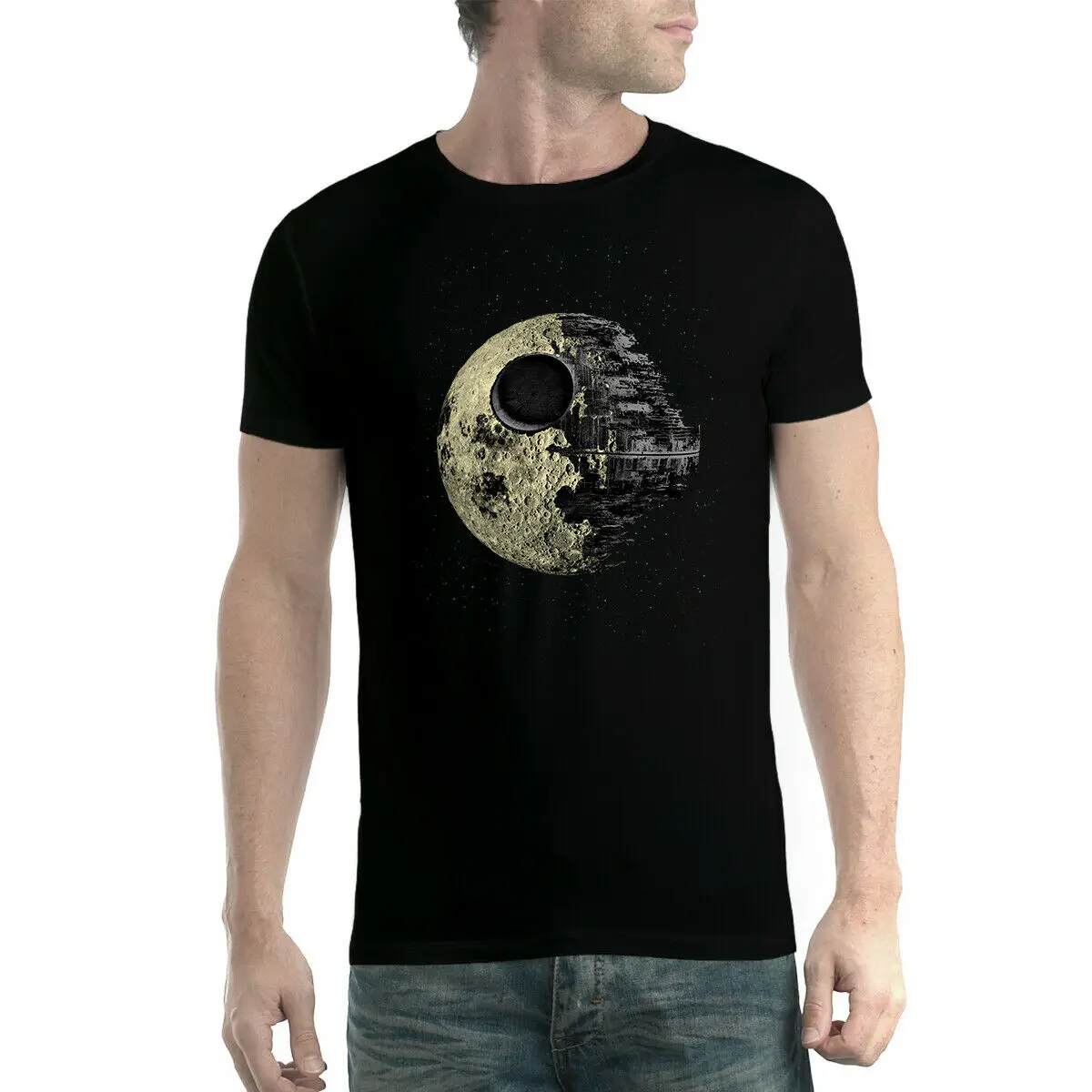 Мужская футболка Moon Dark Side Aliens|Мужские футболки| |
