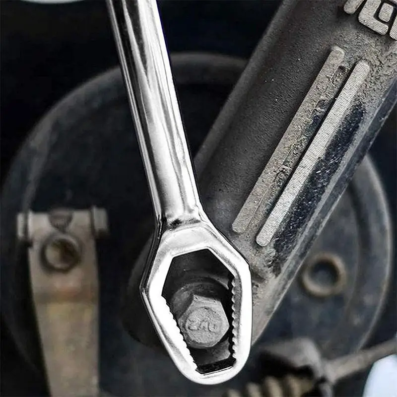 

Ratchet Wrench Universal Wrench 8-22Mm Set of Double Repair Tools Wrenches For Car U3E9 Hand Nuts Screw Bicycle N3F3