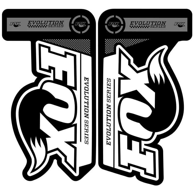 

Bicycle fox front mountain bike front fork sticker decoration front fork shock absorption coating bicycle color change stickers