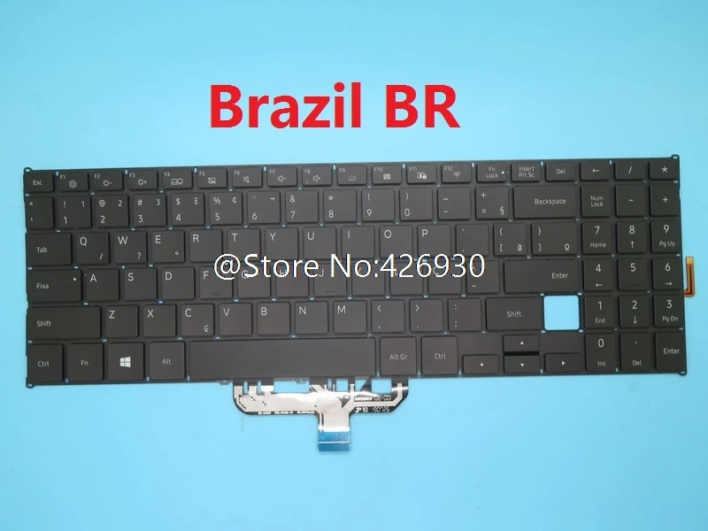Клавиатура для ноутбука Samsung NP750XBV NT750XBV 750XBV Корея KR английский DOK-V6578A США с
