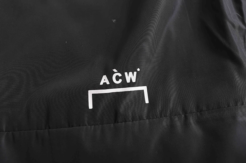 A-COLD-WALL темно-серые спортивные брюки Модные мужские и женские ACW функциональные тактические мульти-комбинезоны с карманами A-COLD-WALL брюки на шнурке
