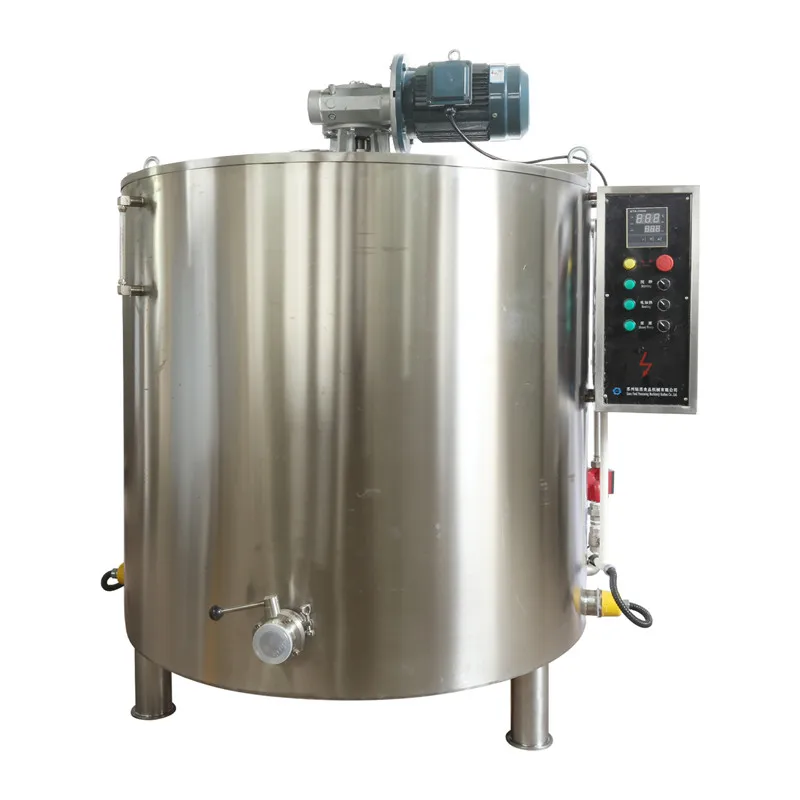 

304 Stainless Steel Chocolate Slurry Storage Tank Automatic Durable Chocolate Paste Storage Tank