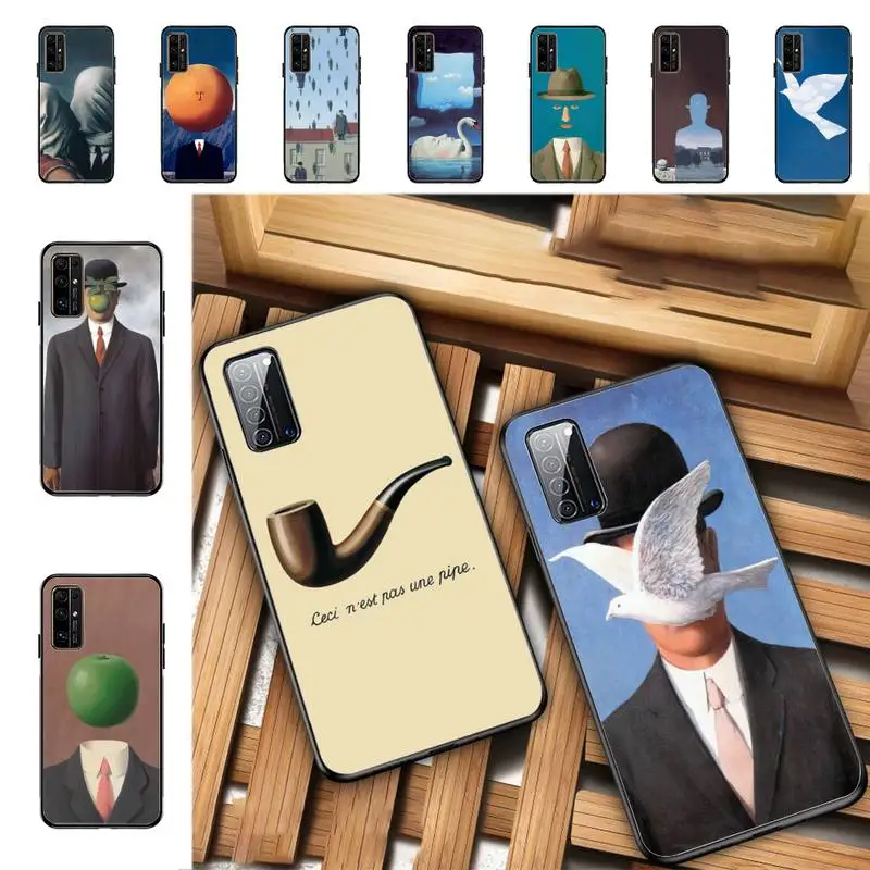 

YNDFCNB Rene Magritte Phone Case for Huawei Honor 10 i 8X C 5A 20 9 10 30 lite pro Voew 10 20 V30