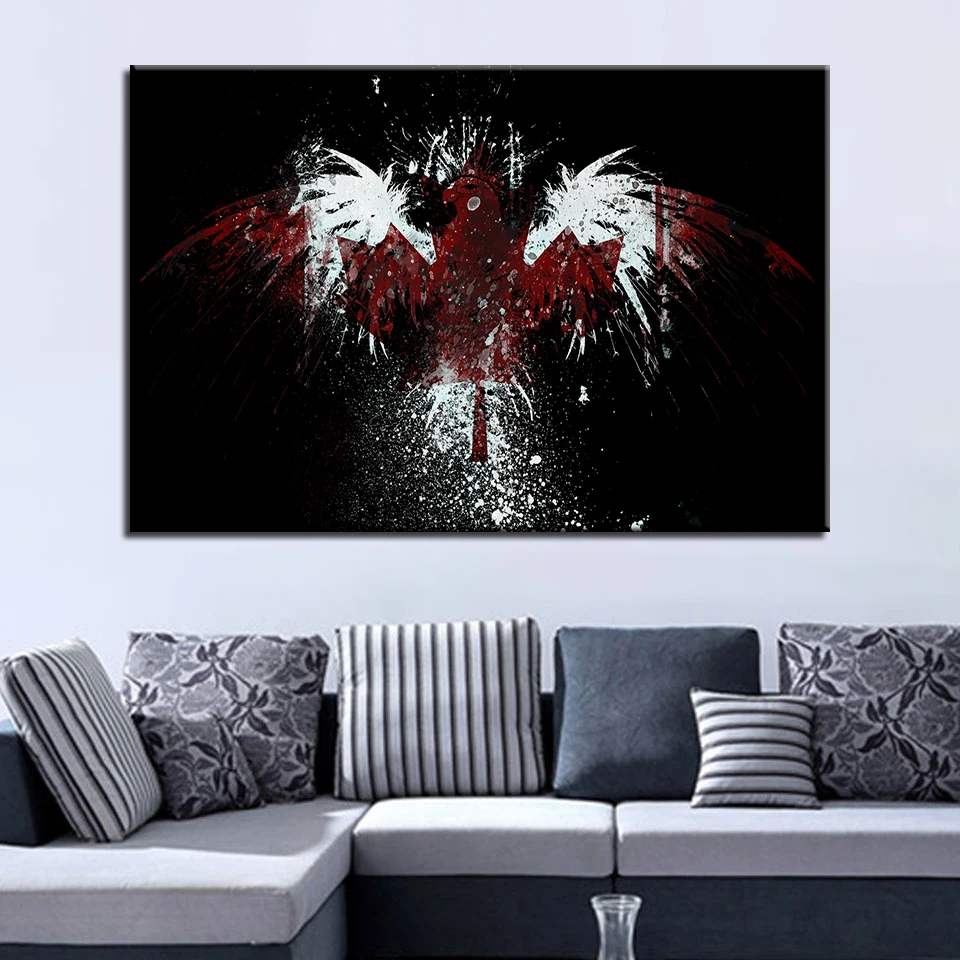 Художественный плакат HD принты домашний декор 1 шт. Орел стены искусства флаг