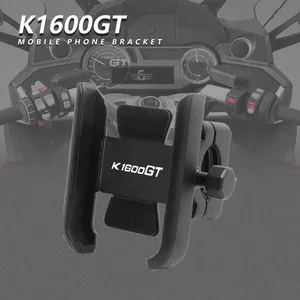 k 1600 gt for bmw k1600gt 2011 2021 2020 2019 2018 2017 motorcycle cnc aluminum handle bar mobile phone bracket gps stand holder free global shipping