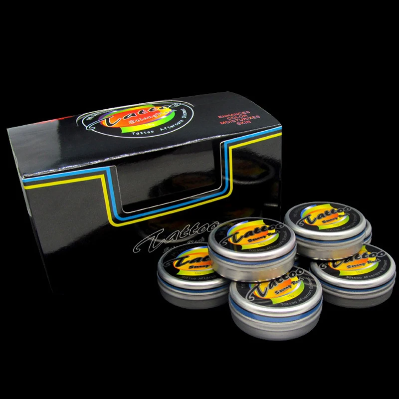 

New 10pcs Tattoo Cream Aftercare Ointment Healing Skin Care Permanent Makeup Tattoo Recovery Cream Lotion For Tattoo Accessories