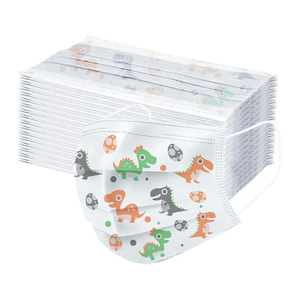 В наличии одноразовые маски для лица Хэллоуин Модный Шелковый шарф Тканевые