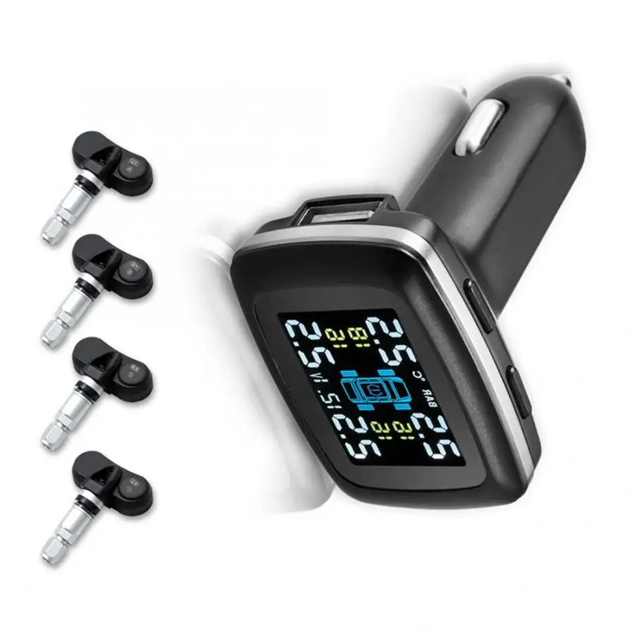 1 Набор автомобильная интеллектуальная система TPMS прикуриватель контроля