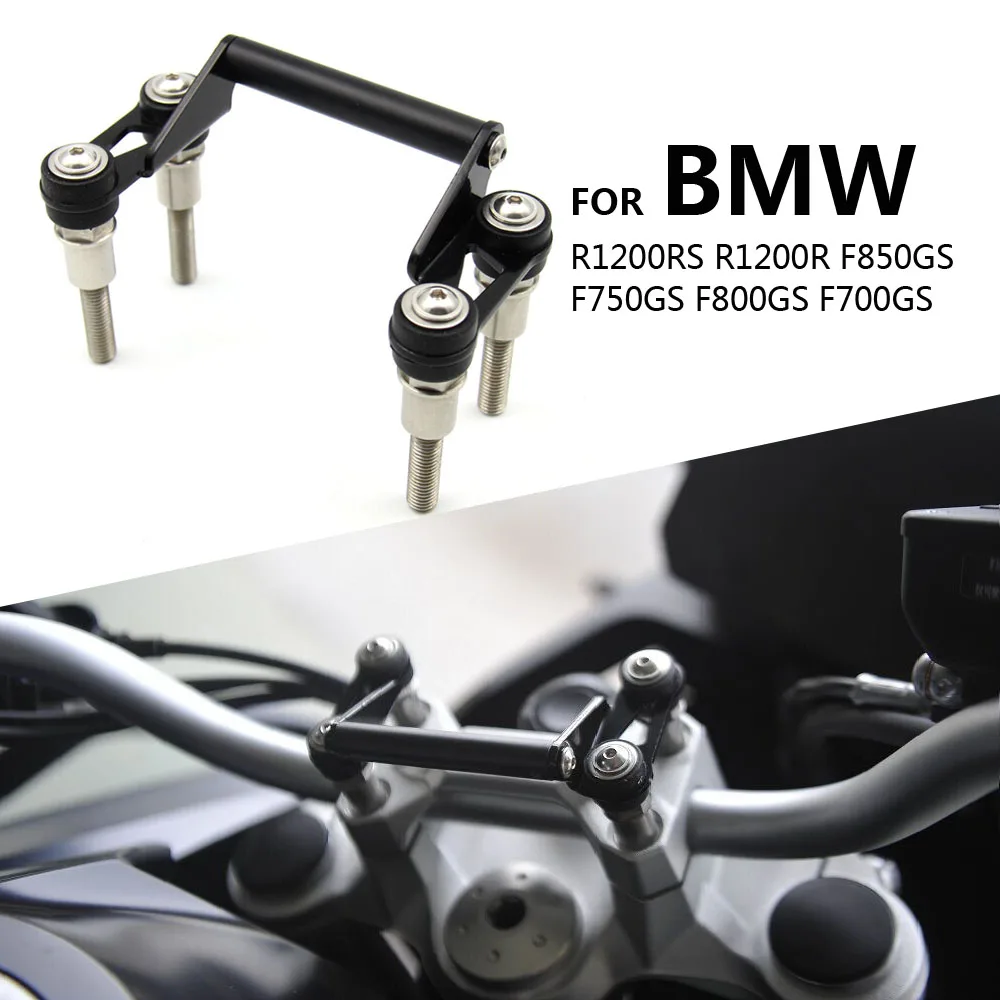 

Motorcycle GPS Mount Mounting Adapter Holder Bracket 12MM Navigation Bracket For BMW R1200RS R1200R F850GS F750GS F800GS F700G