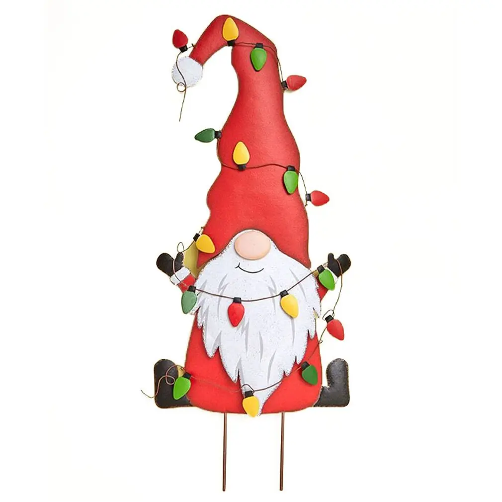 

Christmas Gonk Gnome Garden Yard Signs Standing Stakes Gardening Ornaments Art Craft Xmas Dwarf Christmas Decoration