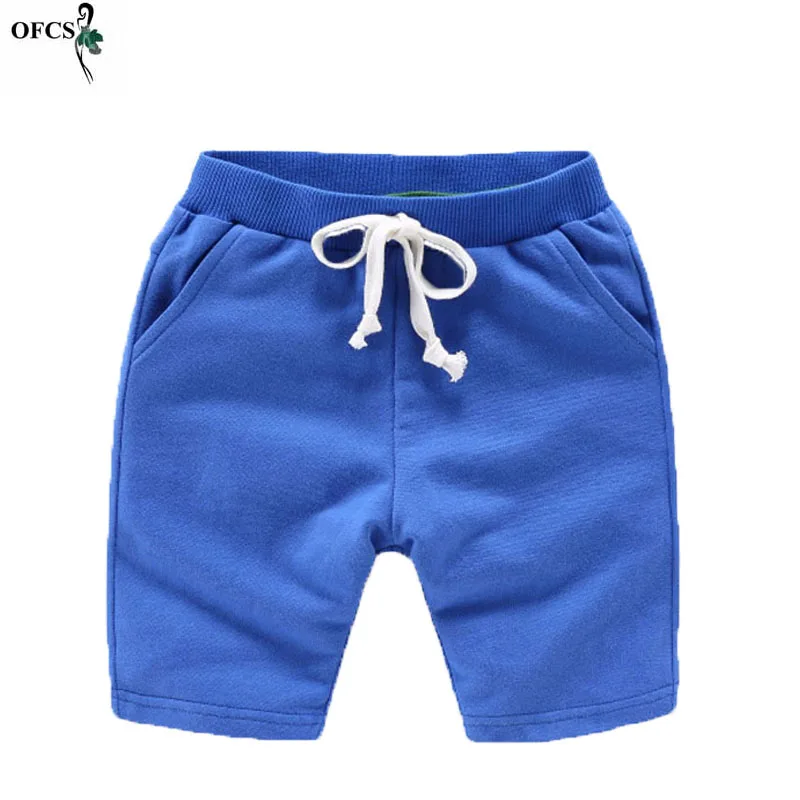 Детские повседневные штаны шорты ярких цветов для мальчиков детская одежда на