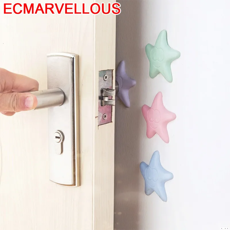 

Anti-collision Furniture Household Shock Behind Wall ABBO Leg Protection Cabinet Door Table Accessories star Mute Handle Pad