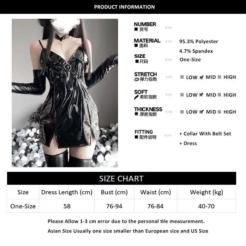 

New sexy female erotic lingerie hip bag suspend leather skirt from the sleeveless plutonium tight nightdress sexy queen cosplay