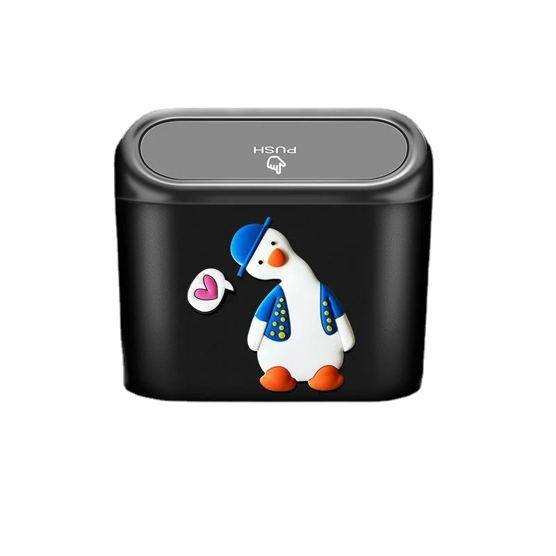 

Car Trash Cans Cartoon Trash Can DIY Large-capacity A Variety of Interior Boxes Manufacturers Bling Car Accessories Car Storage