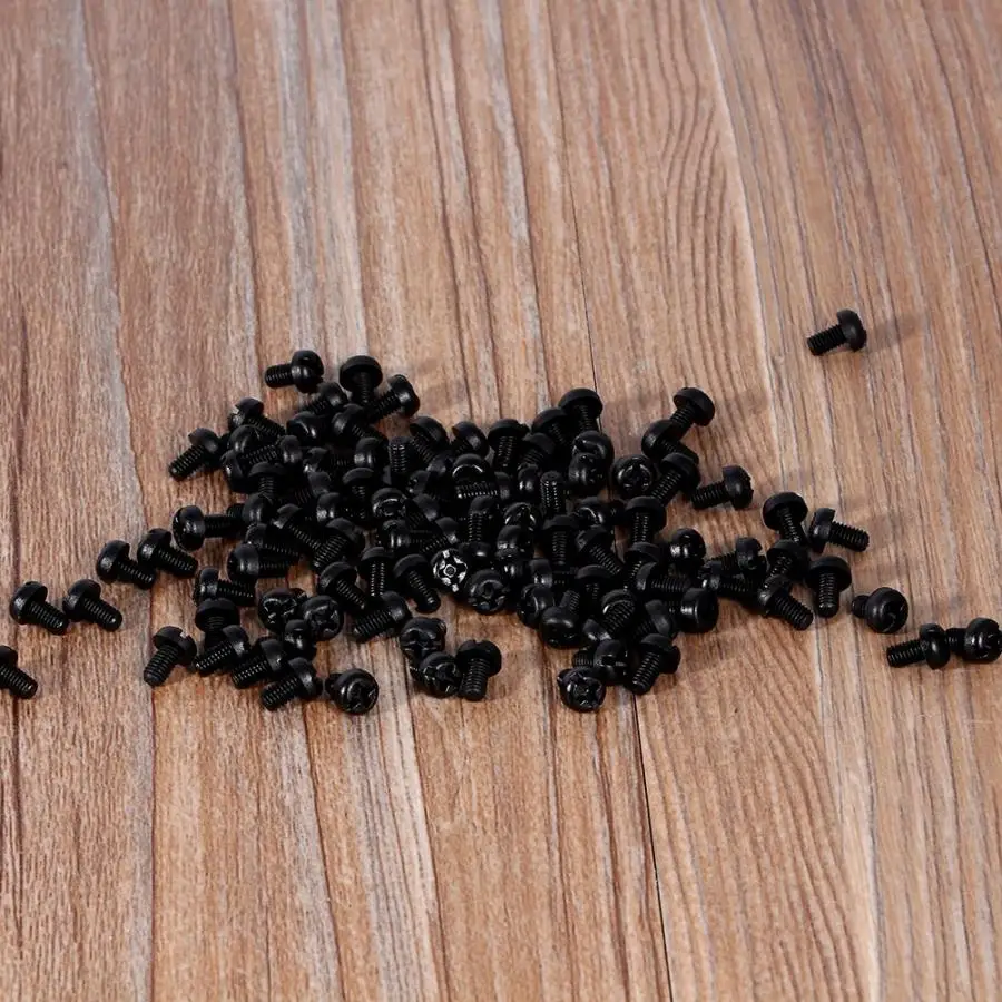 100 шт. нейлоновая гайка с круглой головкой для крепления станка M2 M3 набор