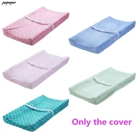 elastic soft changing pad cover reusable baby changing table sheets breathable baby nursery supplies