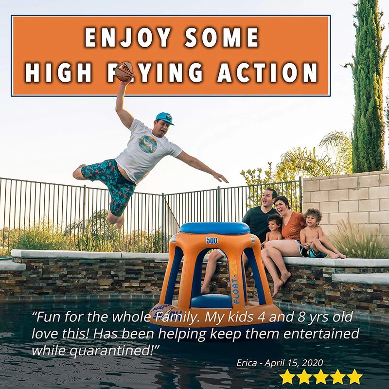 

Summer Home Swimming Pool Basketball Set Toys With Pockets And Balls For Children To Play Essential Pool Party Toys