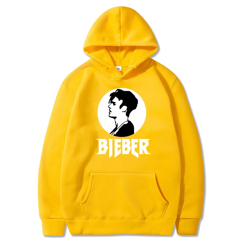 Толстовка для женщин и мужчин с изображением Джастина Бибера мужская толстовка