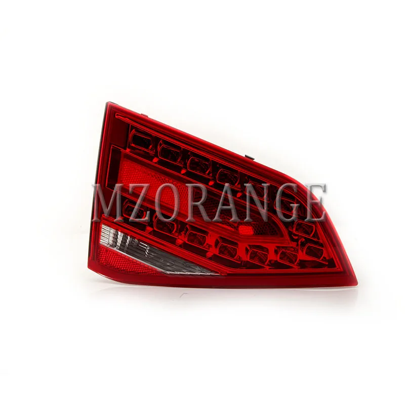 Inner left MZORANGE Tail Light Lamp For Audi A4 B8 2008-2012 Rear Right left Inner Outer Side Tail Light LED Brake Lamp Turn signal Light - Цвет: Inner left