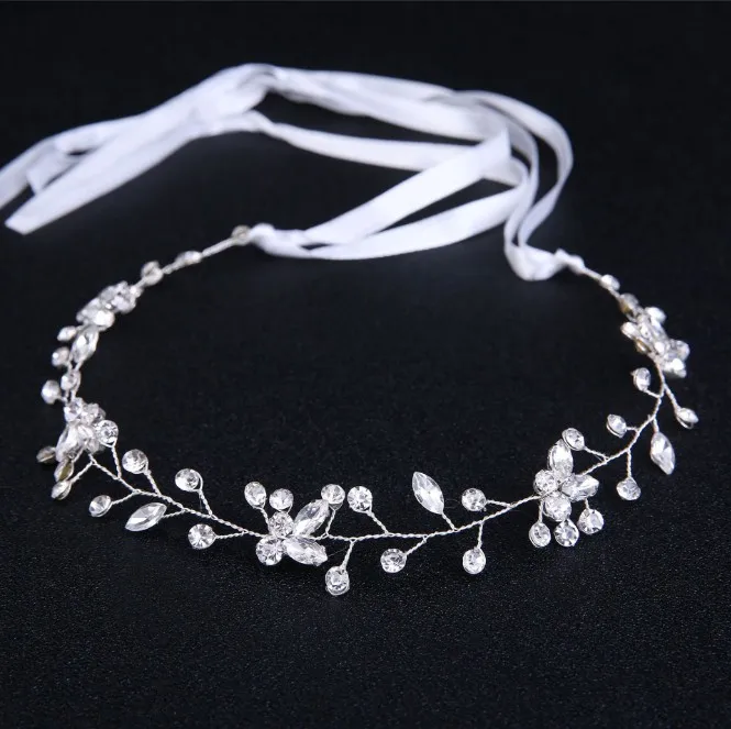 Женский обруч для волос свадебный аксессуар украшение с кристаллами|Украшения