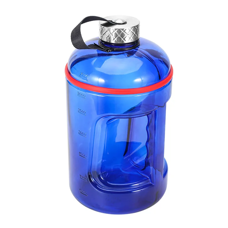Спортивная бутылка для воды большой емкости спортзала объемом л пластиковая 1