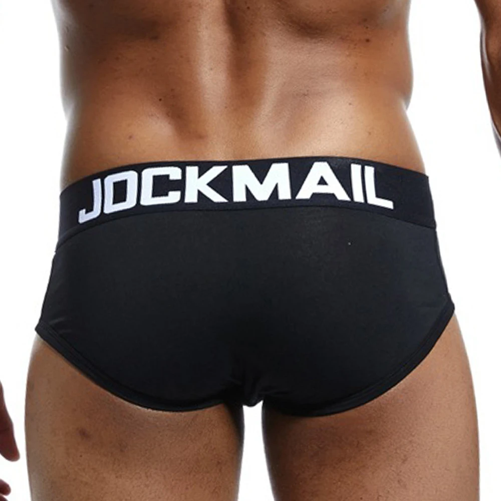 

JOCKMAIL Cotton Sexy Men Underwear Modal Mens Underpants Male Panties Shorts U Convex Gay Underwear Slips Men's Briefs