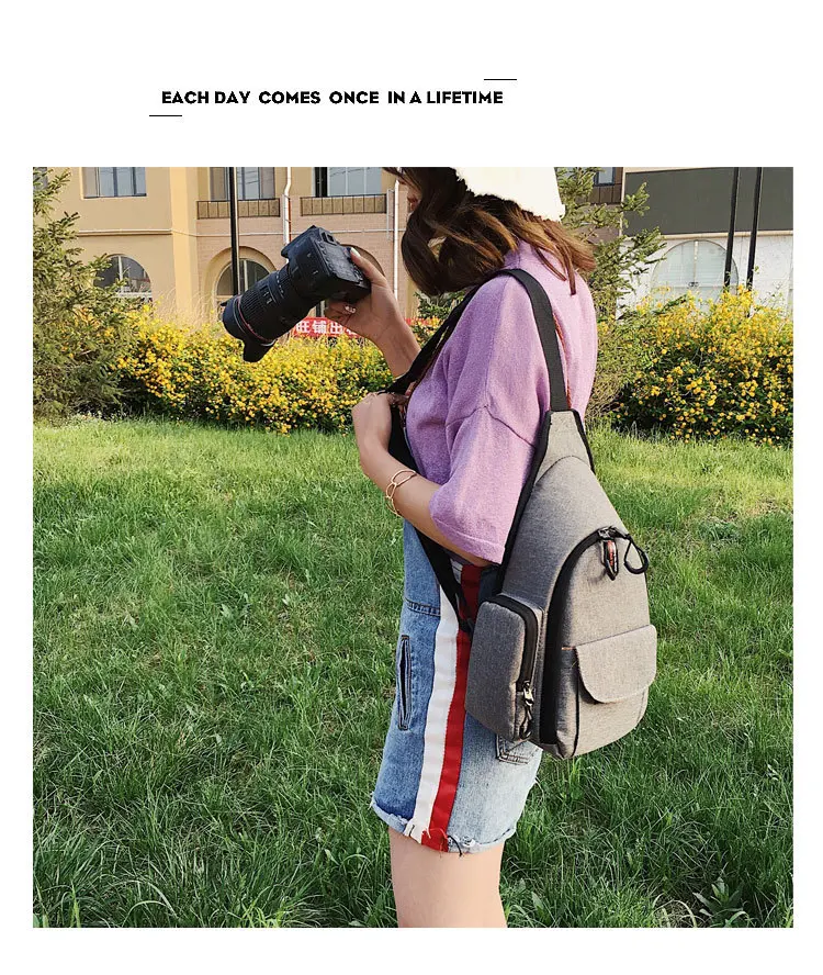 photo backpack camera bag for sony a7 a7rii a7iii a6500 a6600 fujifilm x a7 x t100 xt200 x pro3 travel chest bag shoulder pouch free global shipping