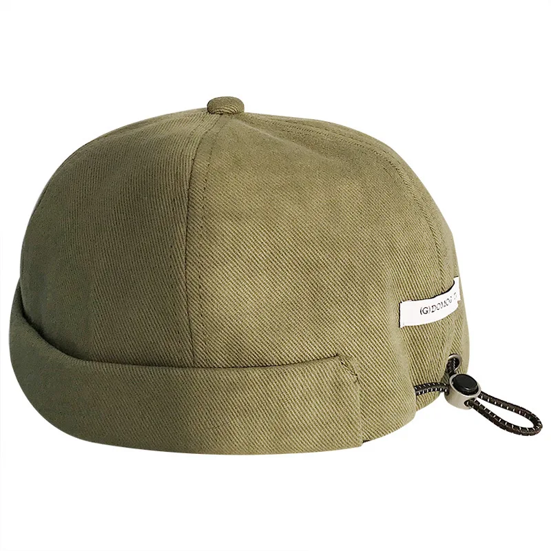 Ins модная шляпа без косточек Ретро Уличная пятнистая маска моряка дыни шапка