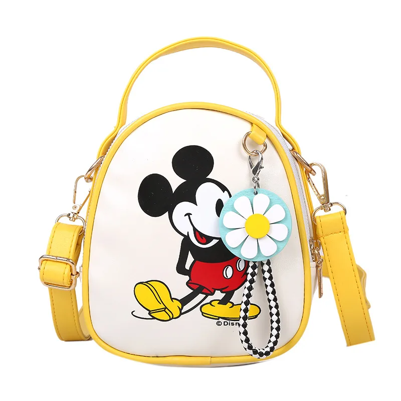 

Disney new anime cartoon ladies one-shoulder messenger handbag student school bag girl fashion all-match shopping storage bag