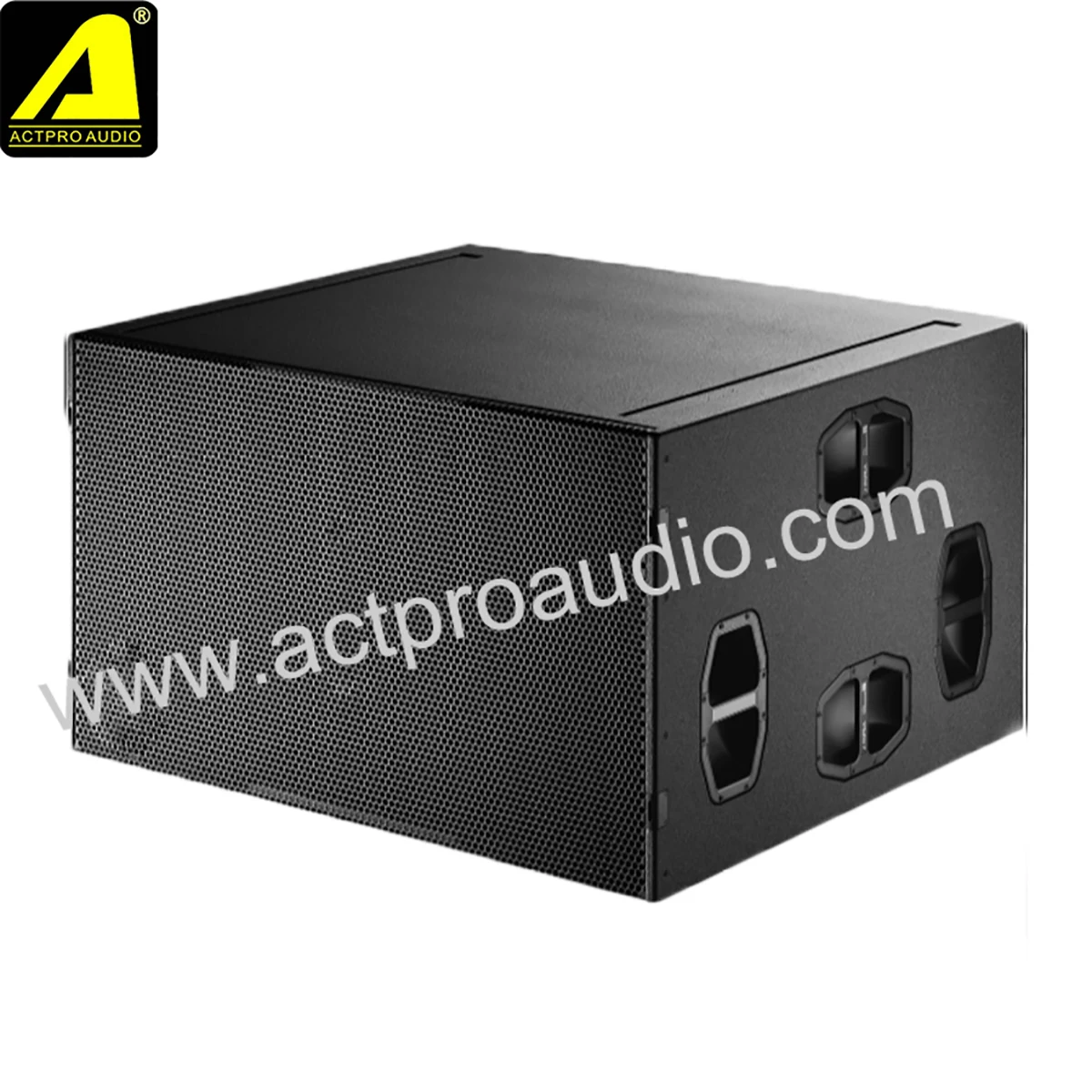 J8 двойной 12 дюймовый трехсторонний 18 линейный акустический динамик subwwofer