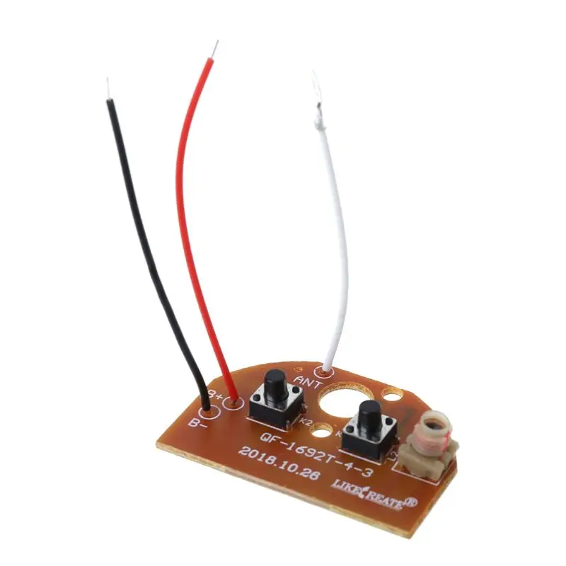 2 КАНАЛЬНЫЙ пульт дистанционного управления с радиоуправлением 27 МГц печатная