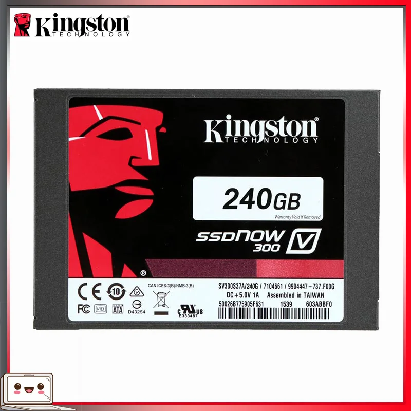 Твердотельный накопитель Kingston SV300S37A SSD 240 ГБ 2 5 дюйма SATA III HDD жесткий диск HD ноутбук