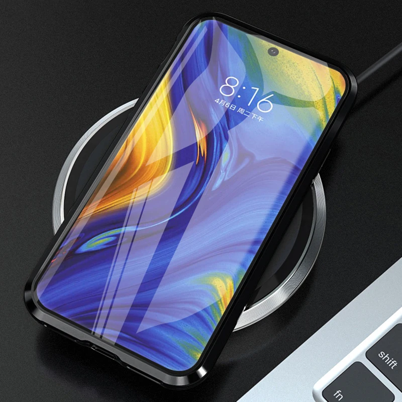 Магнитный адсорбционный чехол для телефона huawei Honor 20 Pro 10 Lite 10 легкая задняя крышка из закаленного стекла для Hawei P30 Lite Pro Case