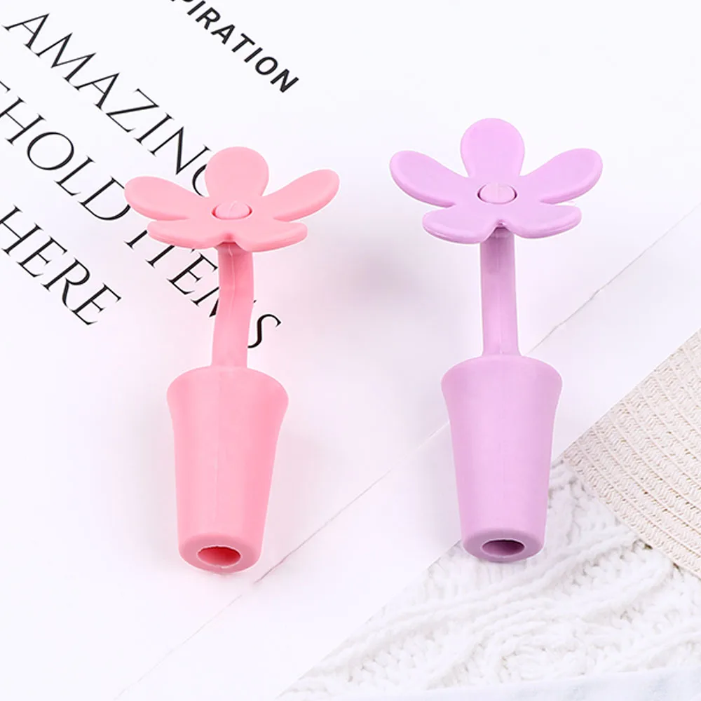 Силиконовые в форме цветка винного пива чехол для бутылок Пробка Крышка напиток