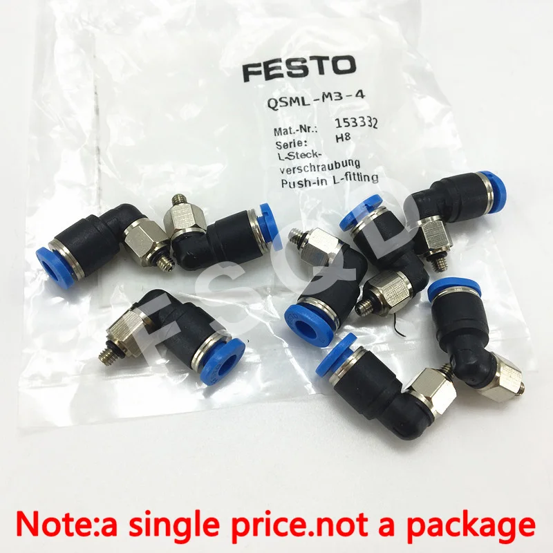 QSML-M3-4 QSML-M5-4 QSML-M5-6 QSML-M7-4 QSM-M7-6-I-R Festo Быстрой вставки резьбовое соединение воздушные инструменты разъем QSML серии