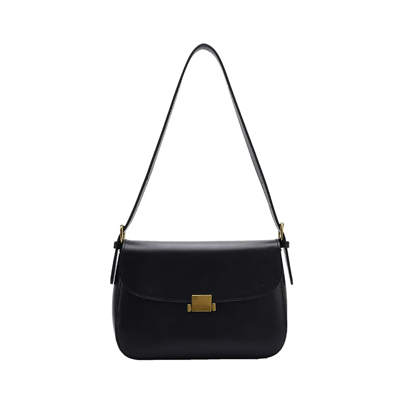 

Simple Style PU Leather Crossbody Bags for Women 2021 Winter Designer Shoulder Simple Bag Female Travel Branded Handbags