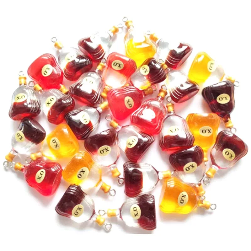

100PCS Mixed food wine charms picked at random R027