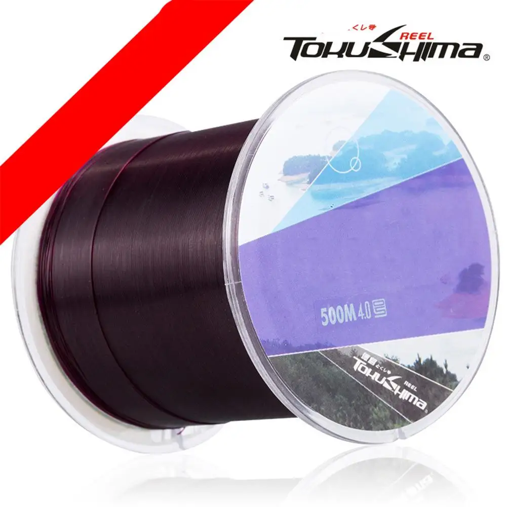 

500 Meter/roll Fishing Line Nylon Main Line Sea Rod Rock Fishing Accessories