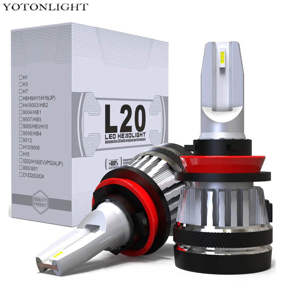 

Super Led H7 6000k H4 Led Headlight Bulb High Beam Car H11 H1 9005 9006 H16JP H3 H8 Hb4 Hb3 Headlight Lighting 60W 8400Lm 12v