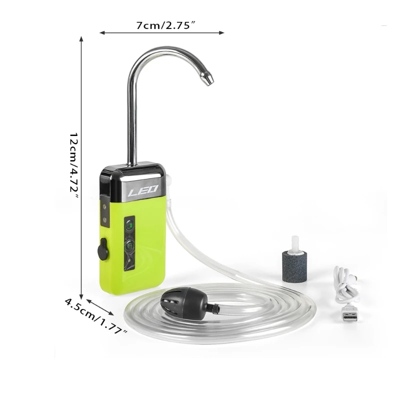 Интеллектуальный датчик водяной кислородный насос воздушный светодиодный жная