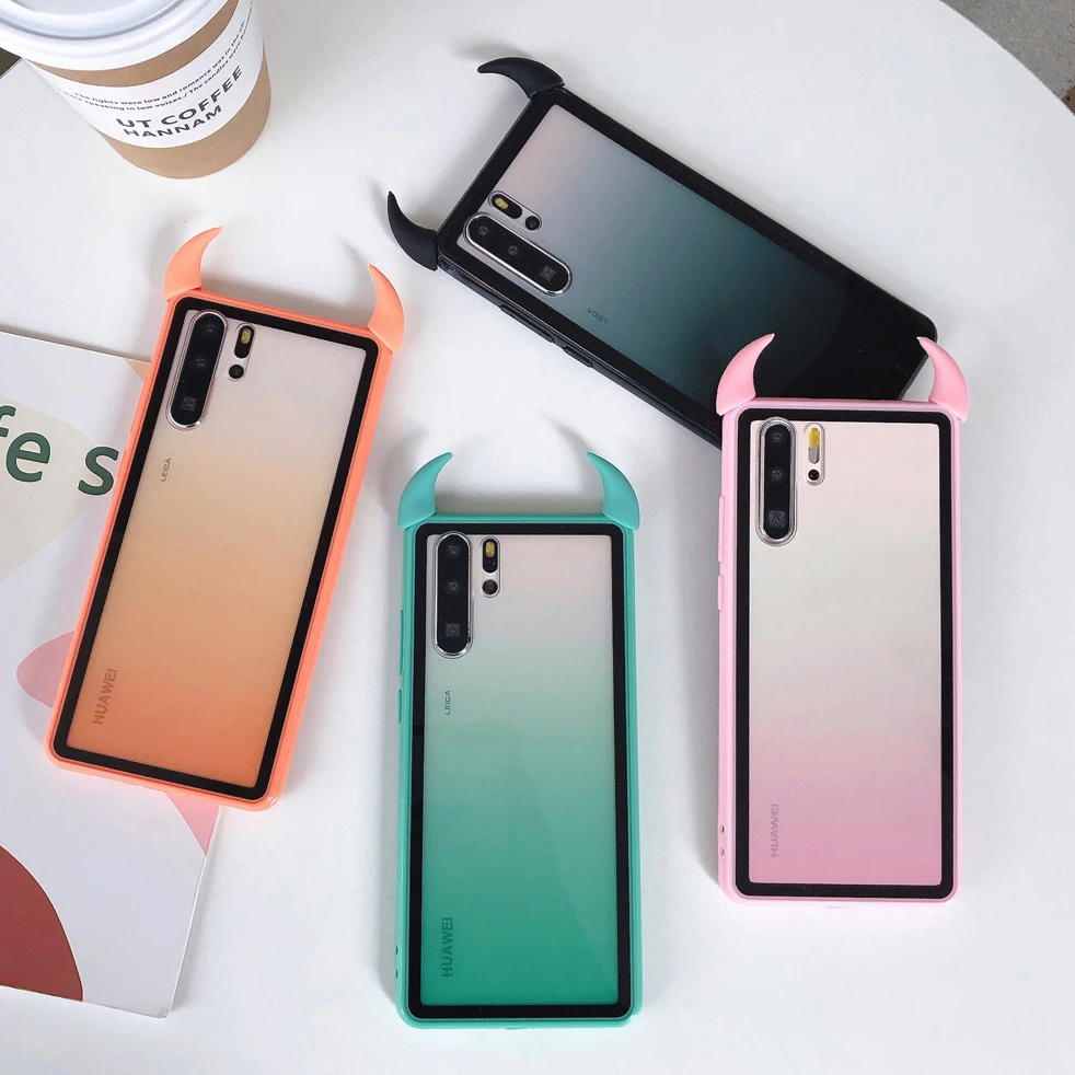 Чехол для телефона Huawei P30 P40 Lite Pro Mate 30 Nova 4 5 6 мягкий акриловый чехол с полным