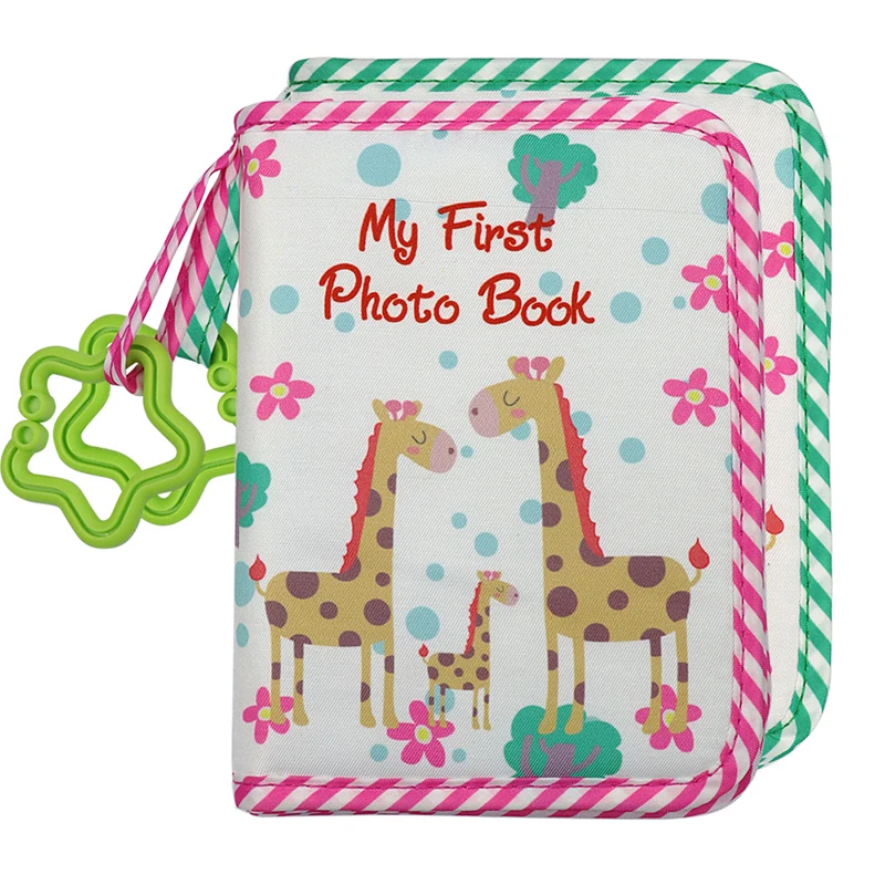 

Baby Photo Album My Family & Friends First Photo Album Soft Cloth Photo Book Album Gift for Babies HY99
