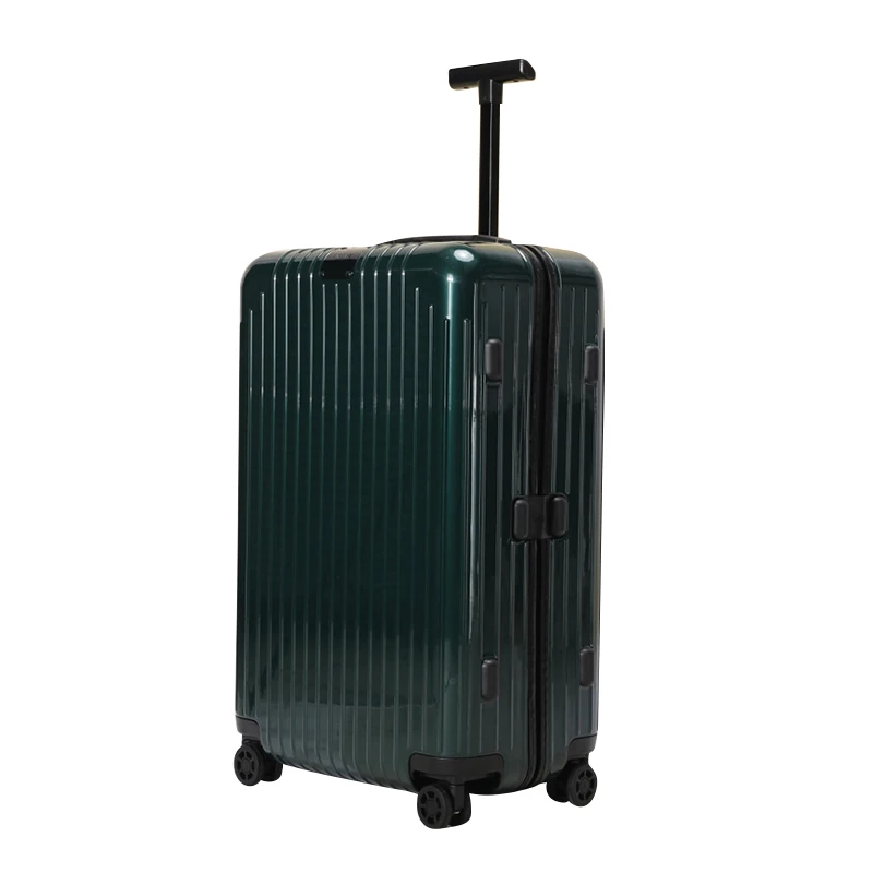

Luggage Aluminum frame type silent universal wheel leather suitcase pull trunk men and women 24 inch password travel 20 boarding