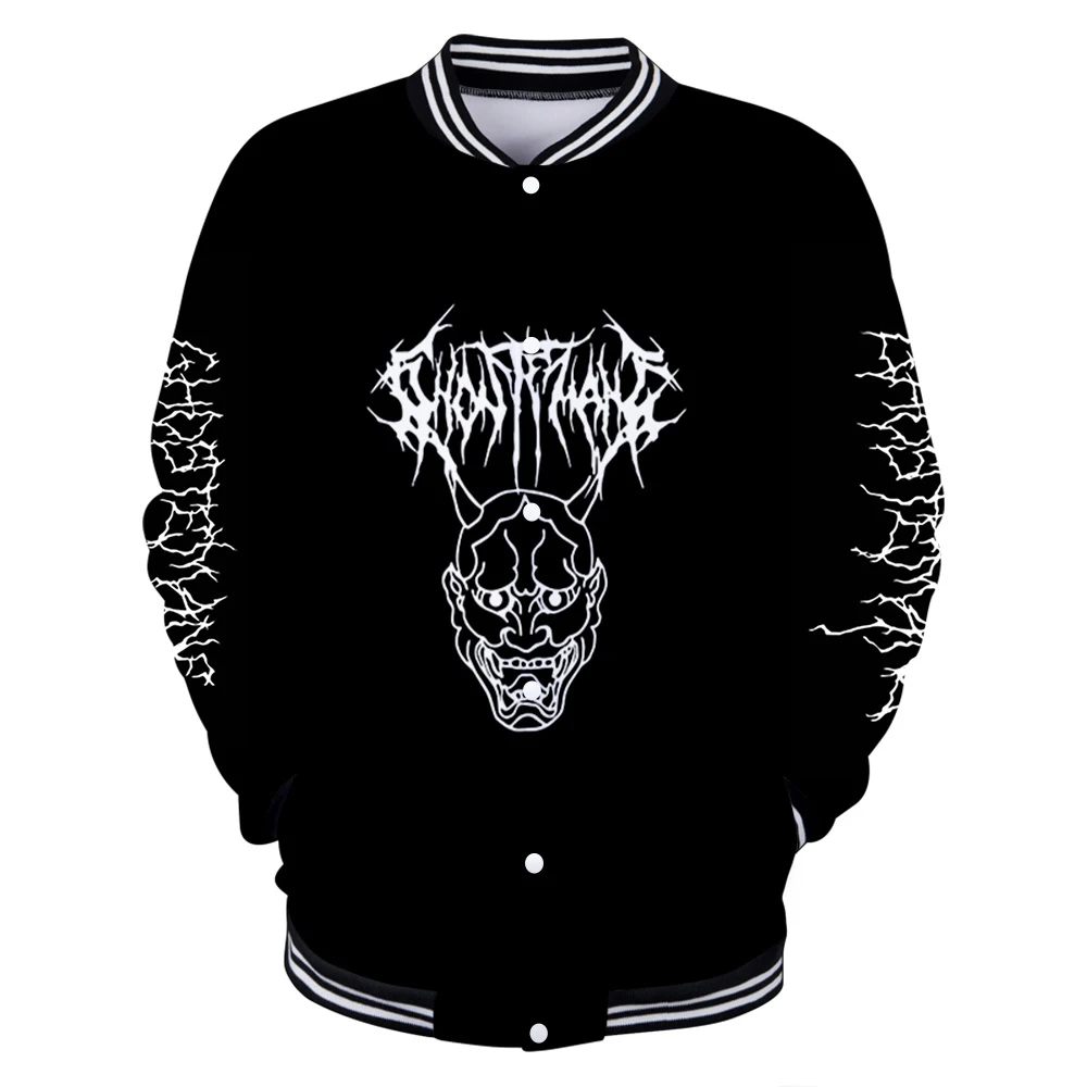 Бейсбольная форма для мужчин/женщин с 3d принтом логотипа рок музыки в стиле хип