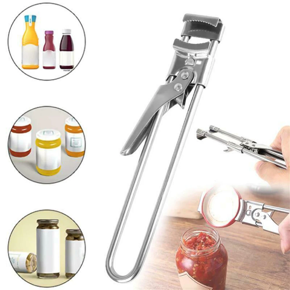 

Multifunctional Stainless Steel Can Opener Home Kitchen Can Open Effortless Opener With Turn Knob Household Kitchen dropshipping