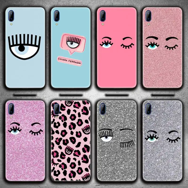 

Hot Ferragnies Eyes Chiara Phone Case For Vivo Y91c Y17 Y51 Y67 Y55 Y7s Y81 Y19 Y97 Y93 V17 vivos5