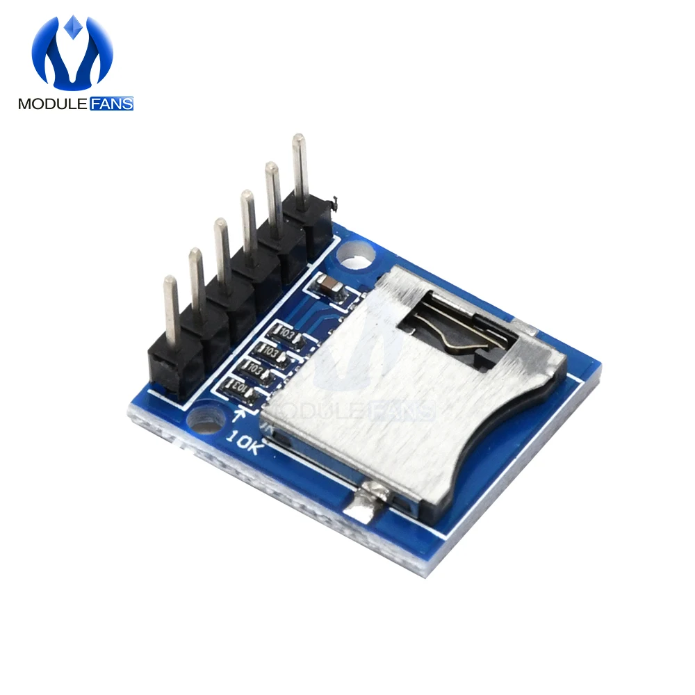 TF Micro SD карта модуль мини памяти для Arduino ARM AVR плата | Электронные компоненты и